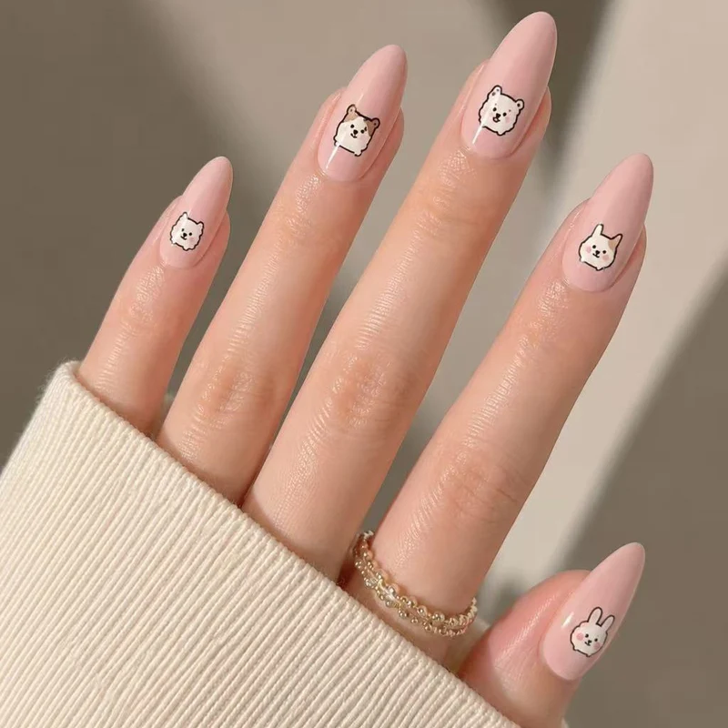 Cute Tier-Themen Nagelkunst Karnz