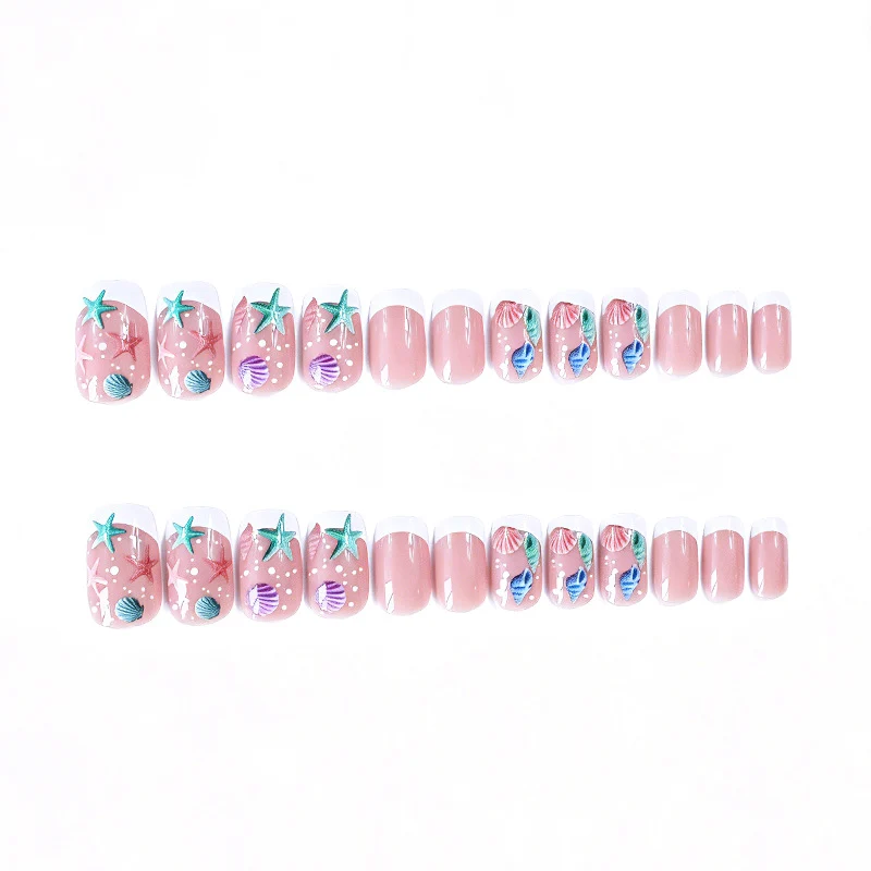 Kreative Unterwasser-Themen-Nagelkunst Karnz