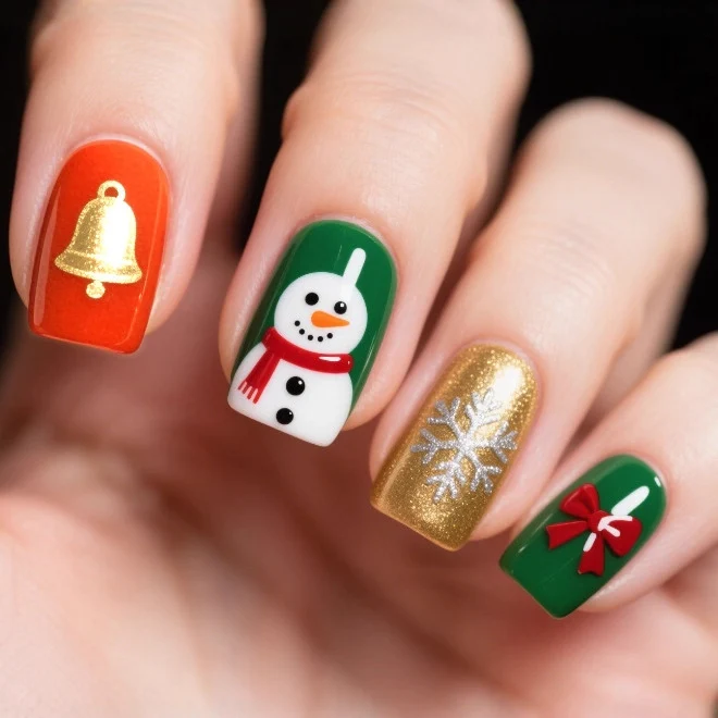 Kreative Themen Press-On Nagelkunst Karnz