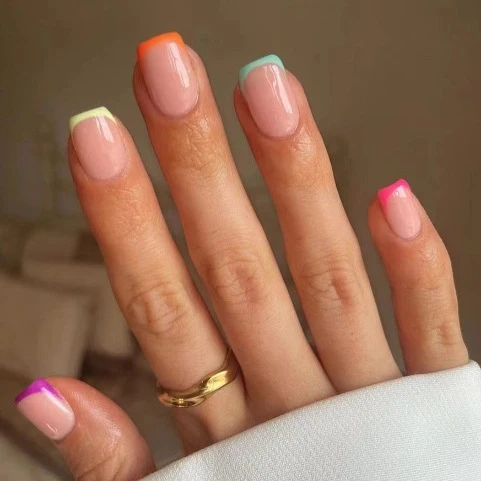 Kreative Französische Spitzen Nagelkunst Karnz