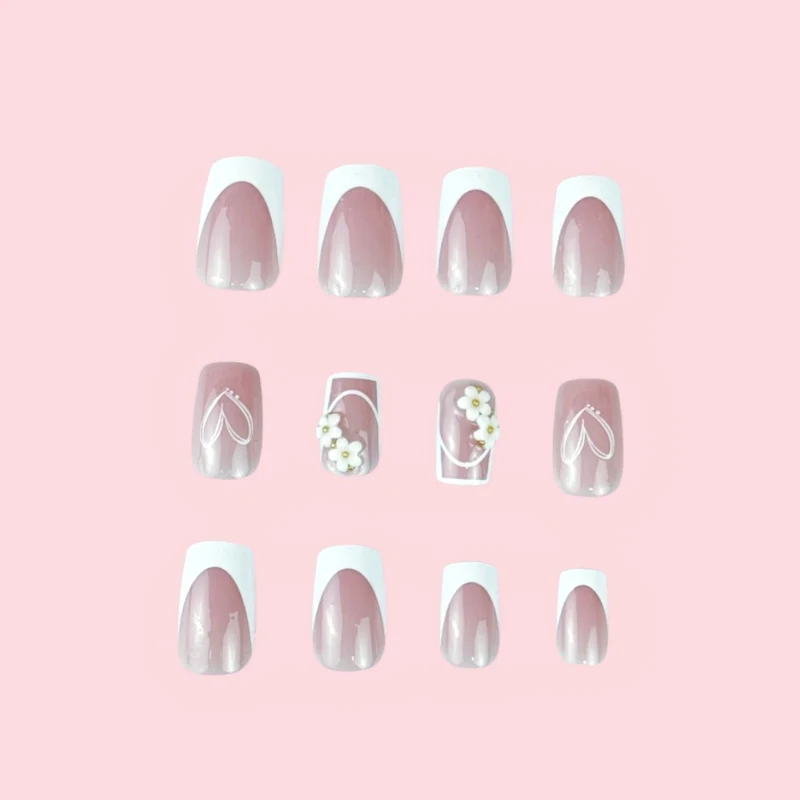 Dekoratives Aufklebe-Nageldesign Karnz