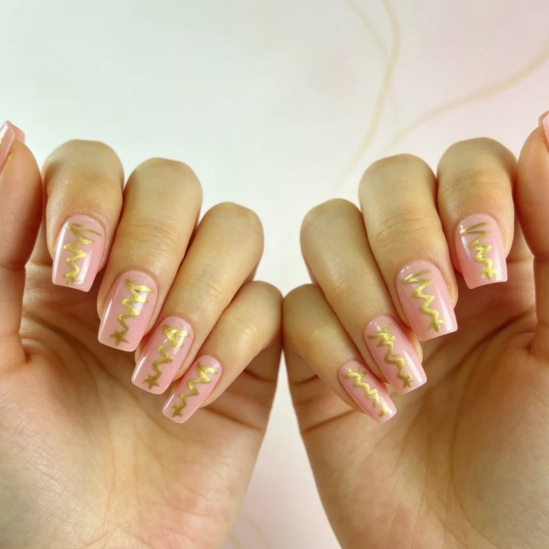 Dekorative Nagelkunst Karnz