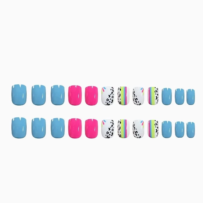 Farbige Künstlerische Nagelkunst Set Karnz