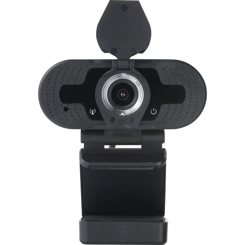 B-Ware Renkforce Webcam Full HD 1920x1080 Pixel Kamera mit Klemm-Halterung und Mikrofon