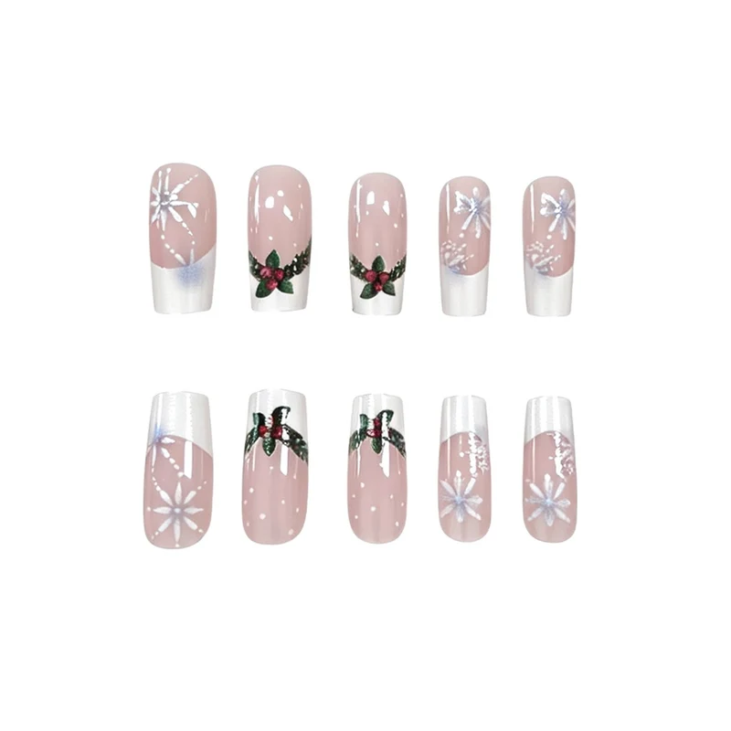 Weihnachts-Themen Künstlerische Nagelverstärkungen Karnz