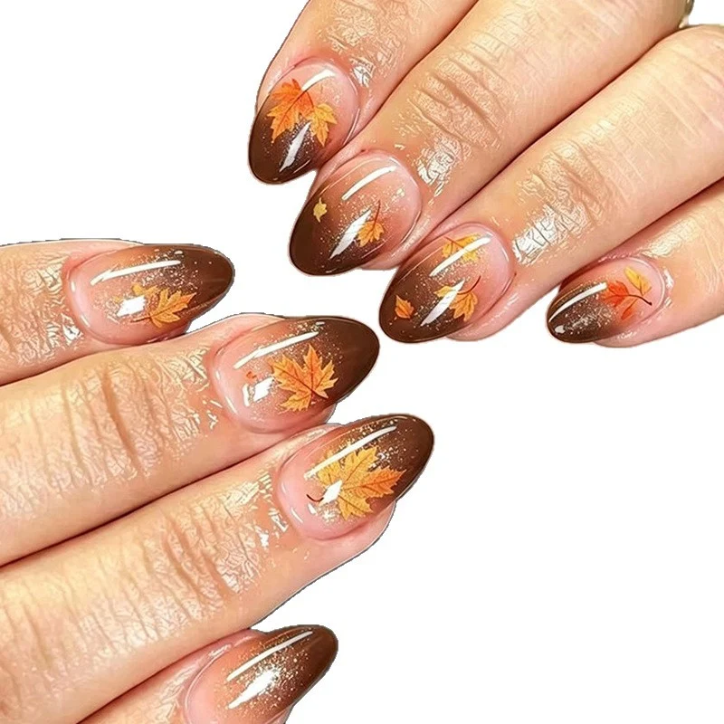 Herbst-Themen Acryl Nagelkunst Verbesserungen Karnz