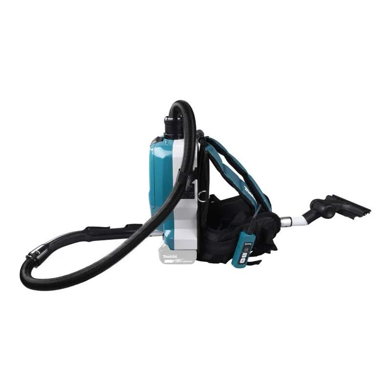 B-Ware Makita Akku-Rucksackstaubsauger DVC261ZX15 2x18V Sauger HEPA Filter blau