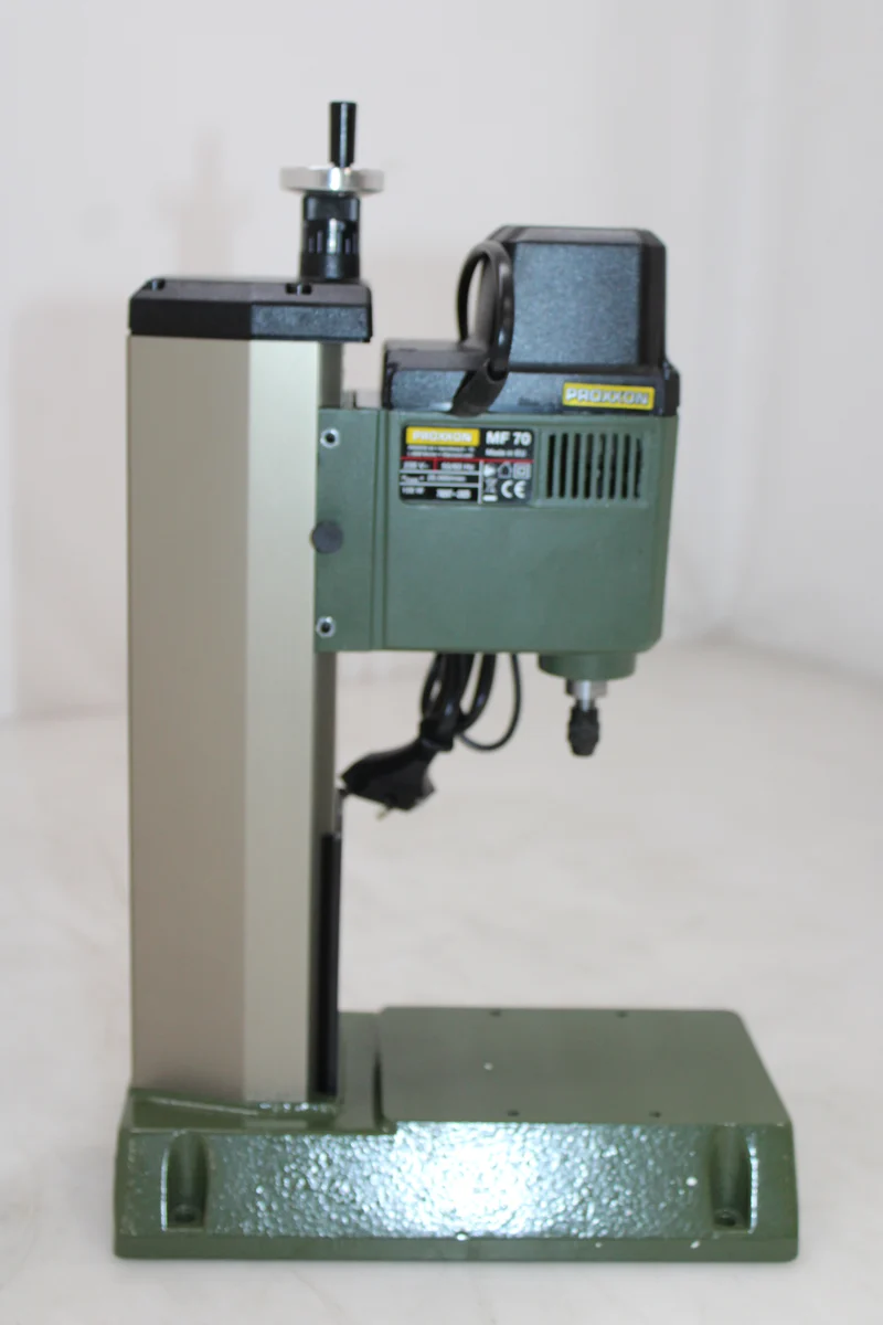 B-Ware PROXXON MICROFRÄSE MF 70 100W 5000-20000/min präzise Vertikalfräse grau