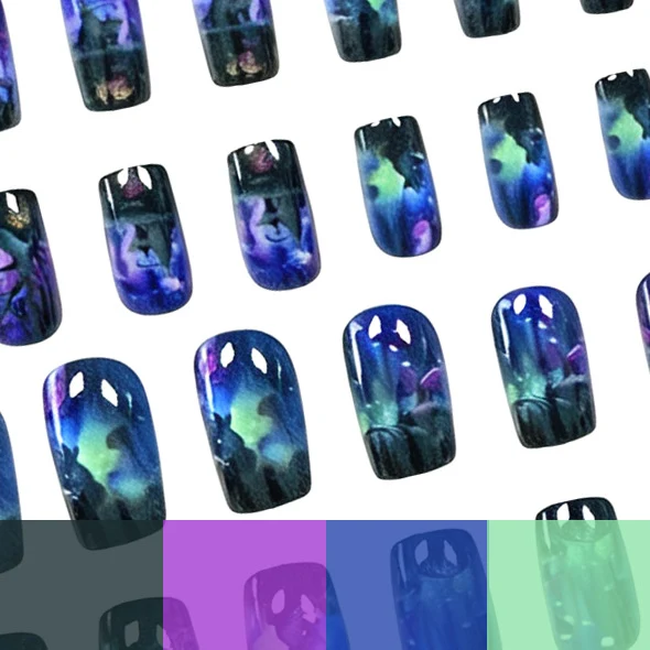 Künstlerische Nagelkunst Karnz