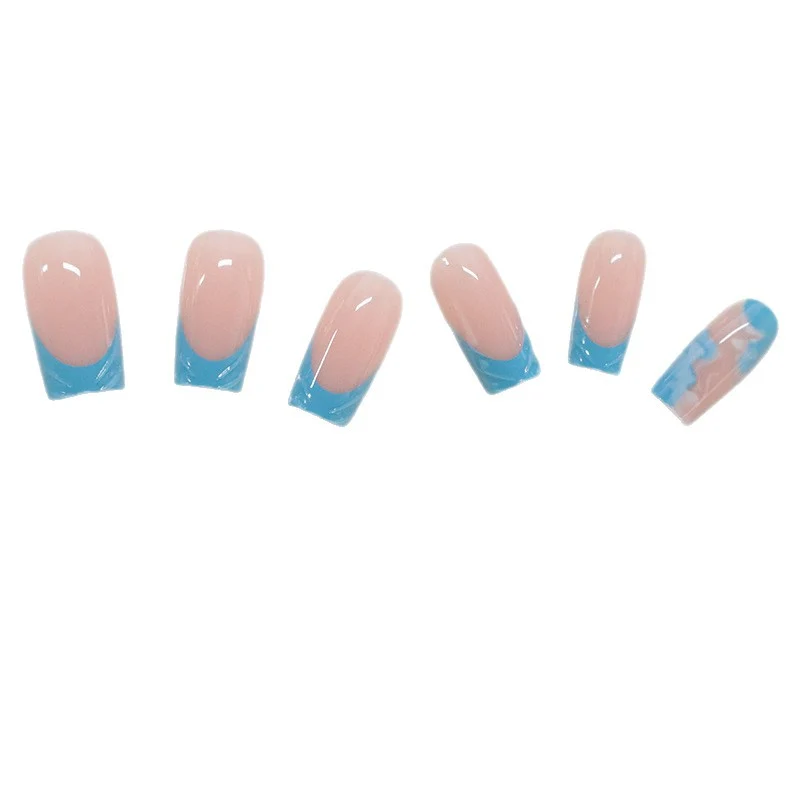 Künstlerisches Marmor-Design Nagelkunst Karnz