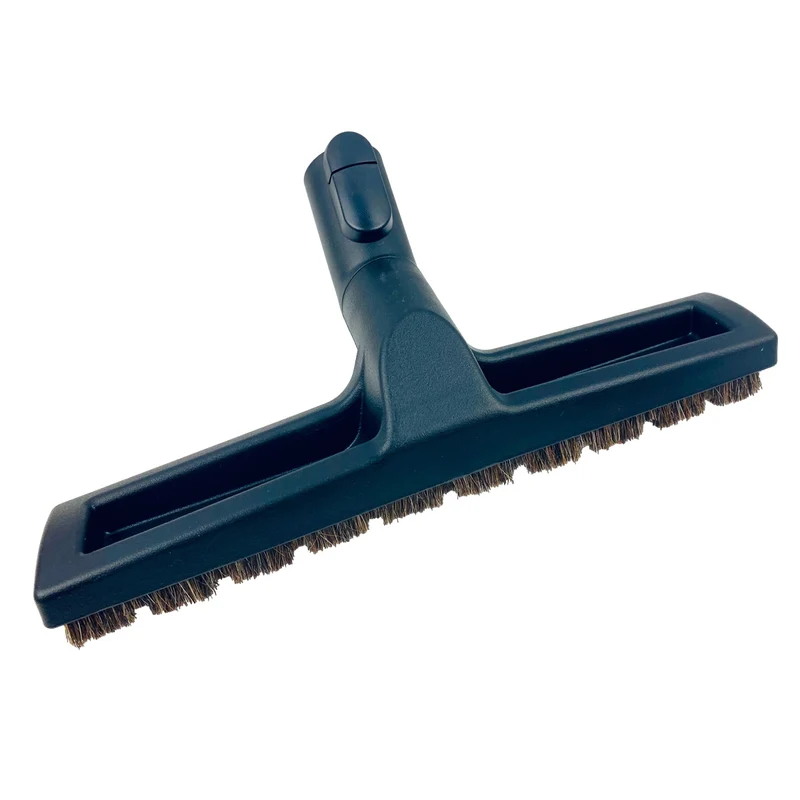 Parkett- Fliesendüse Rosshaar natur, 2 Gleitrollen, Flizrollen für Miele Staubsauger