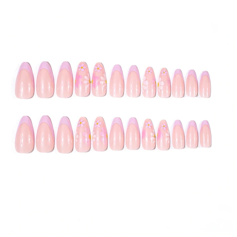 Künstlerisches Florales Nageldesign-Kit Karnz