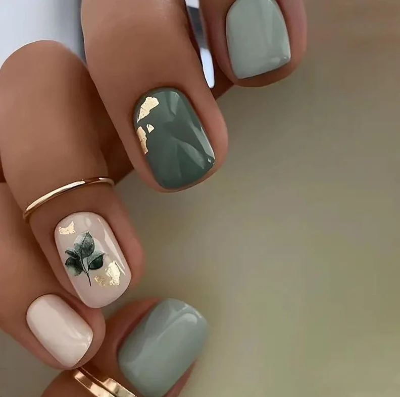 Künstlerisches Floral Nail Art Set Karnz 1789915859