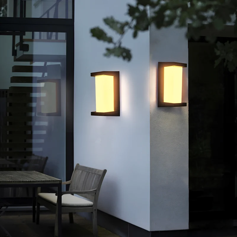 Smart Outdoor Wall Lamp mit Bewegungsmelder – LED-Beleuchtung für Sicherheit und Atmosphäre | Karnz