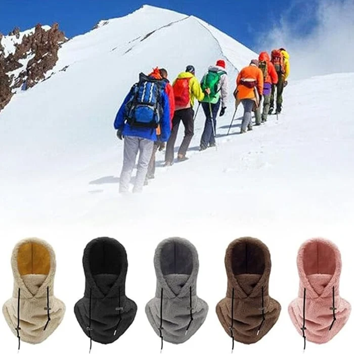 Ski-Maske mit Sherpa-Kapuze | Karnz