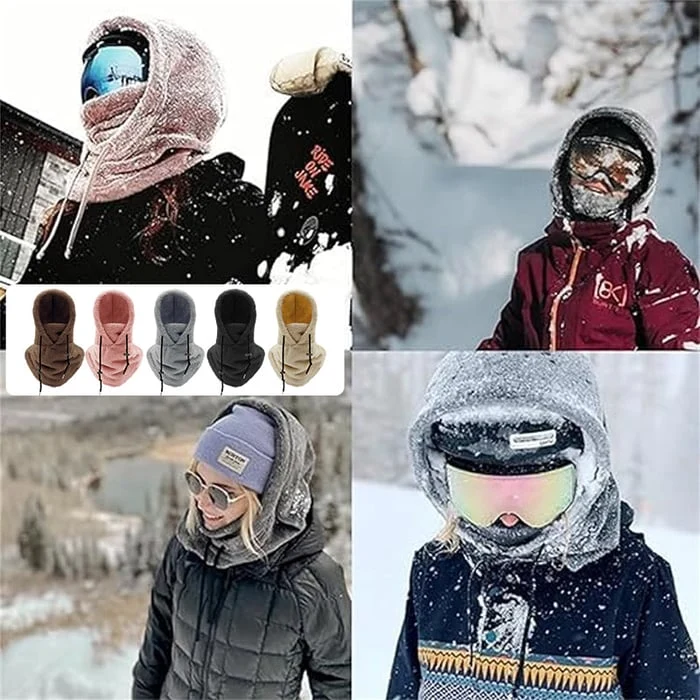 Ski-Maske mit Sherpa-Kapuze | Karnz