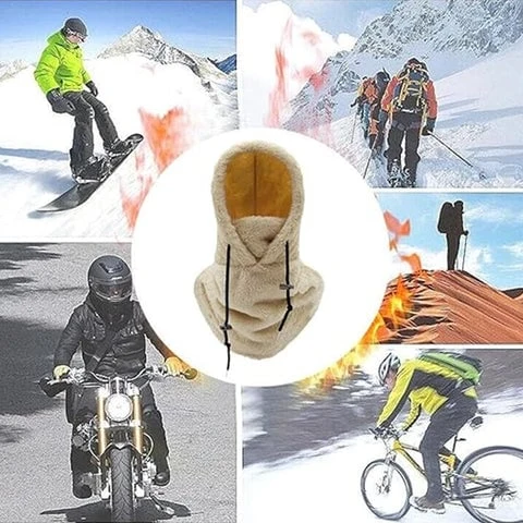 Ski-Maske mit Sherpa-Kapuze | Karnz