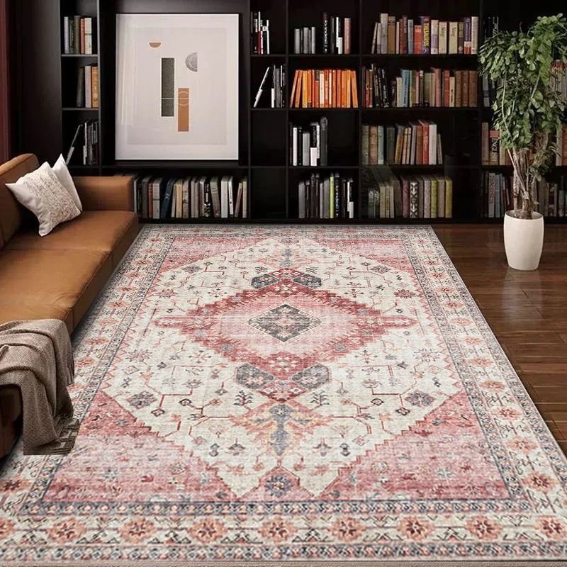 Vintage-inspirierter Bohemian-Teppich