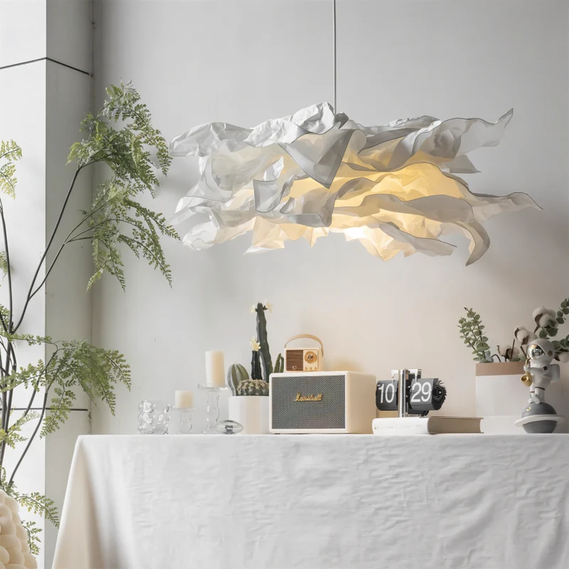 Creative Clouds Pendelleuchte – DIY Papier-Deckenlampe mit künstlerischem Reiz | Karnz
