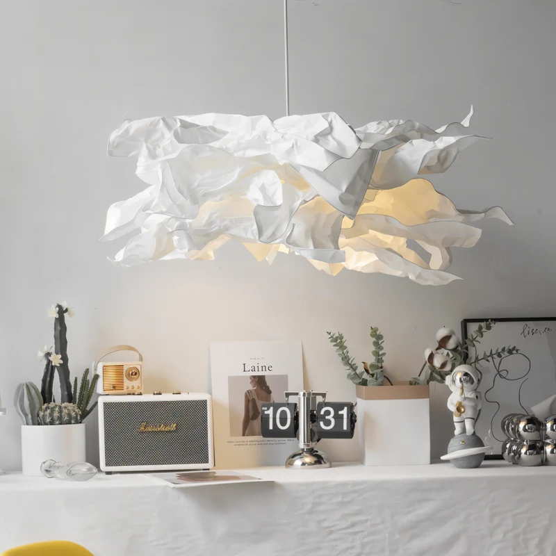 Creative Clouds Pendelleuchte – DIY Papier-Deckenlampe mit künstlerischem Reiz | Karnz