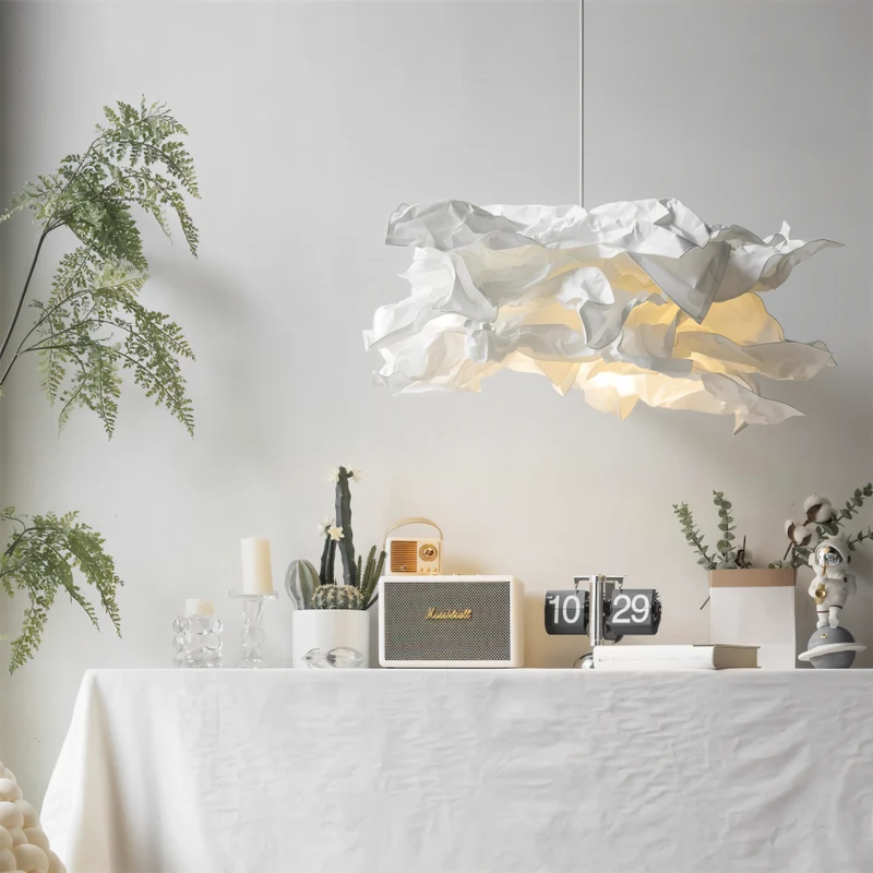 Creative Clouds Pendelleuchte – DIY Papier-Deckenlampe mit künstlerischem Reiz | Karnz