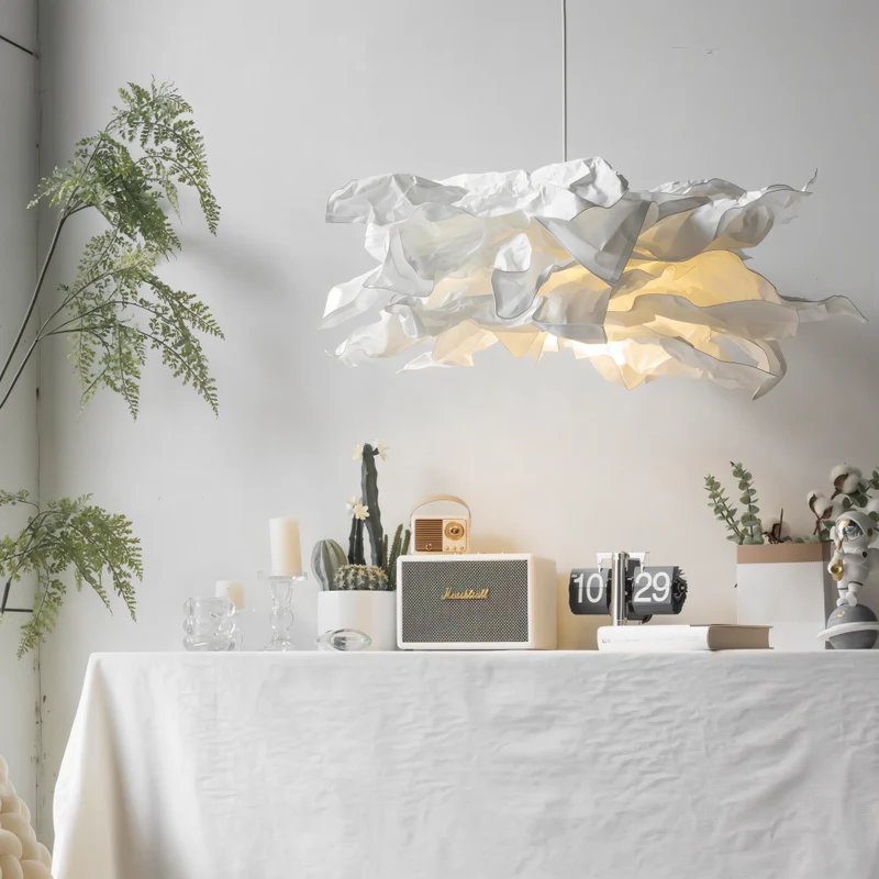 Creative Clouds Pendelleuchte – DIY Papier-Deckenlampe mit künstlerischem Reiz | Karnz