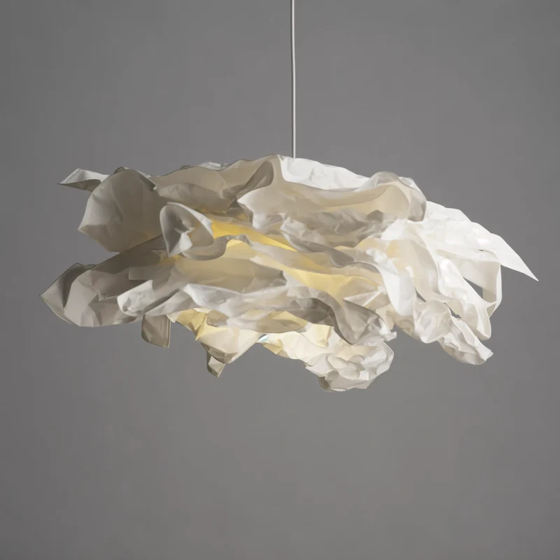 Creative Clouds Pendelleuchte – DIY Papier-Deckenlampe mit künstlerischem Reiz | Karnz