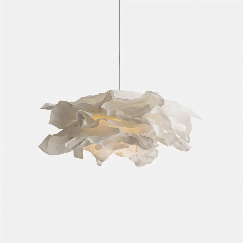 Creative Clouds Pendelleuchte – DIY Papier-Deckenlampe mit künstlerischem Reiz | Karnz
