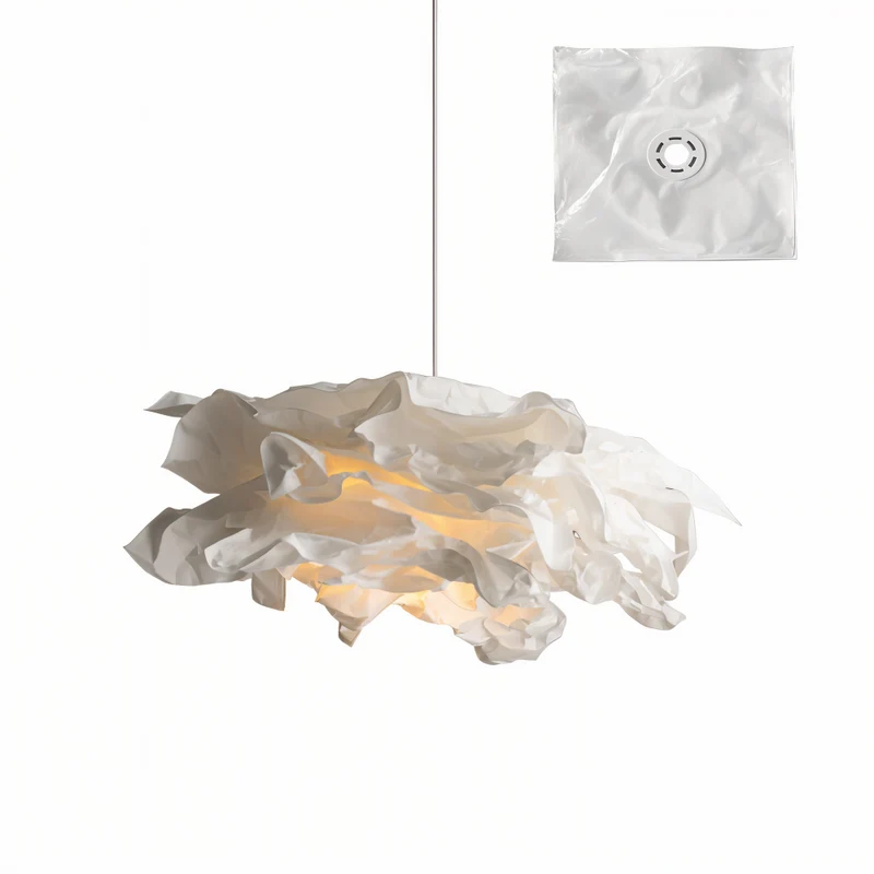 Creative Clouds Pendelleuchte – DIY Papier-Deckenlampe mit künstlerischem Reiz | Karnz