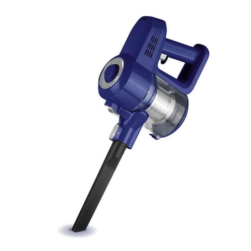 CLEANmaxx Akku-Zyklon-Staubsauger - blau/silber