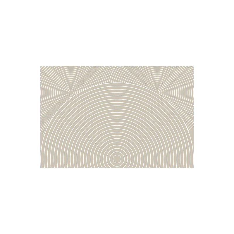 Abstraktes geometrisches Muster Badmatte