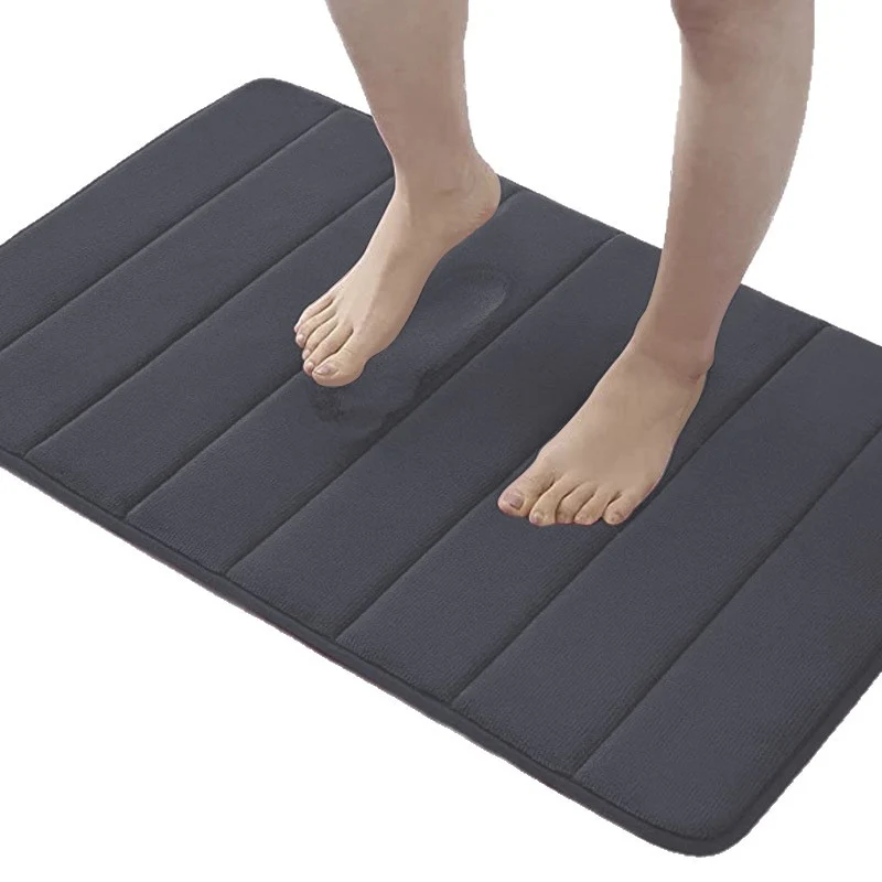 Weicher Bequemer Memory Foam Badematte