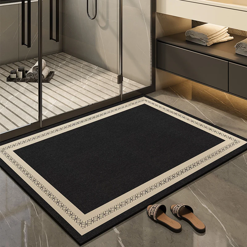 Luxuriöser Badezimmer-Teppich