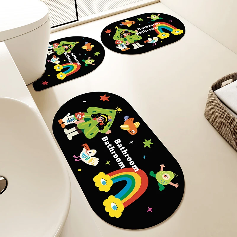 Fun Charakter Badteppich Set