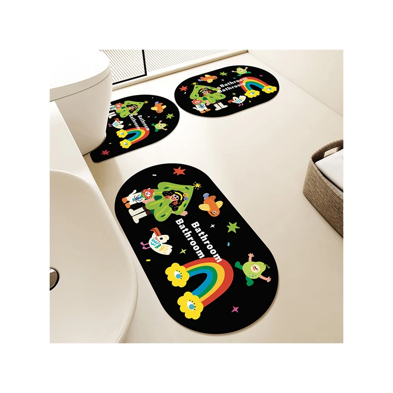 Fun Charakter Badteppich Set