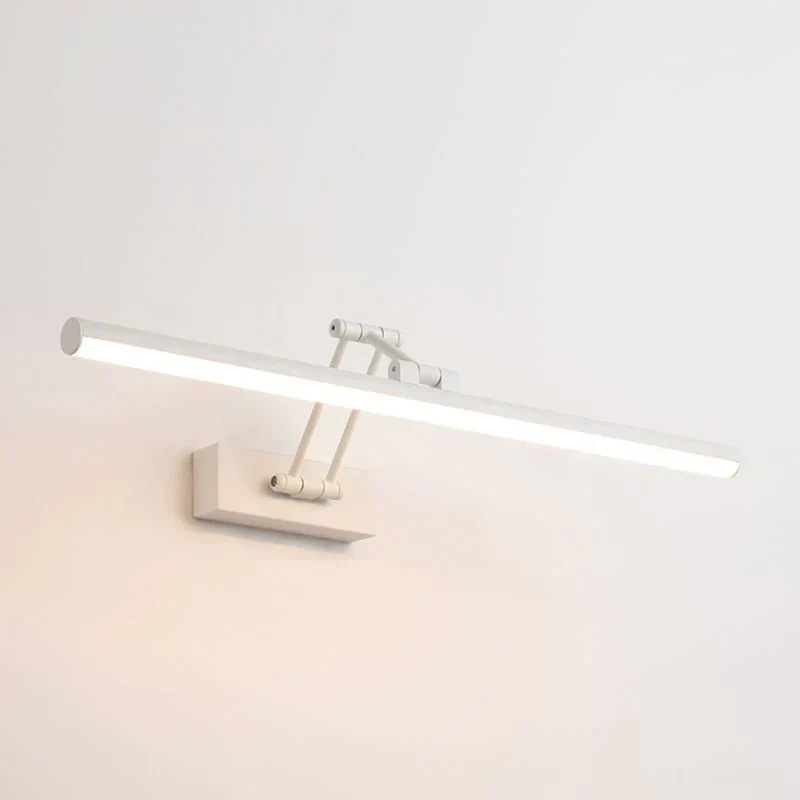 Minimalistische LED-Wandleuchte Schwarz/Weiß – Moderne Metalllampe für Badezimmer und Innenbereich | Karnz