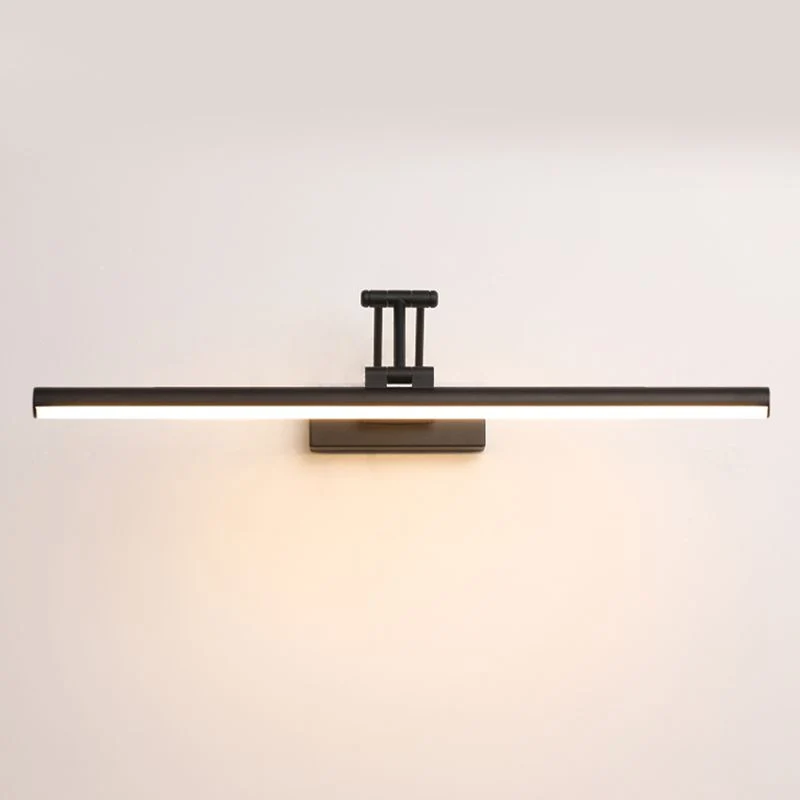 Minimalistische LED-Wandleuchte Schwarz/Weiß – Moderne Metalllampe für Badezimmer und Innenbereich | Karnz