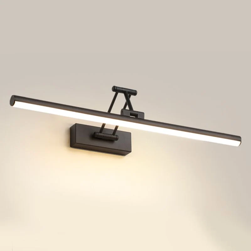 Minimalistische LED-Wandleuchte Schwarz/Weiß – Moderne Metalllampe für Badezimmer und Innenbereich | Karnz