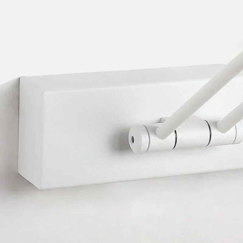 Minimalistische LED-Wandleuchte Schwarz/Weiß – Moderne Metalllampe für Badezimmer und Innenbereich | Karnz