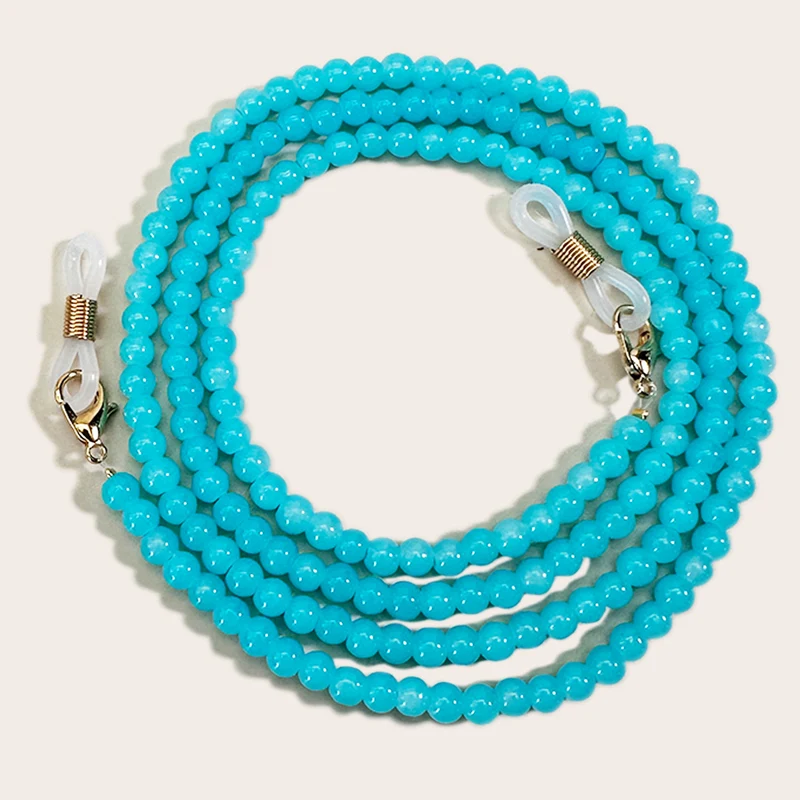 Stylische Perlen-Brillen-Kette Karnz