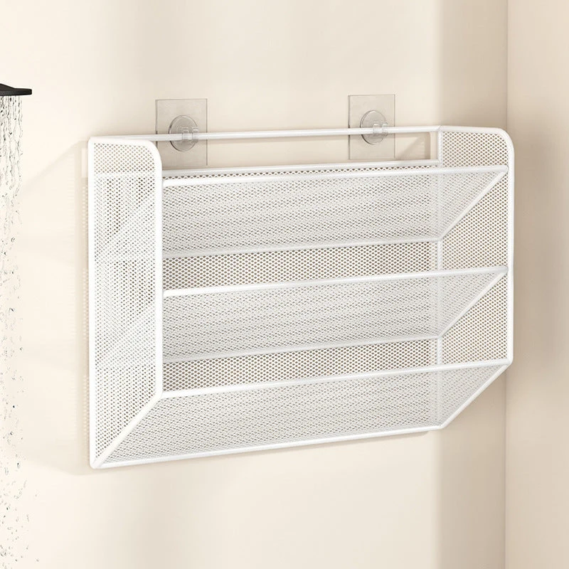 schlanker Über-Tür-Mesh-Schuhregal-Organisator mit belüftetem, schrägem Regal Karnz
