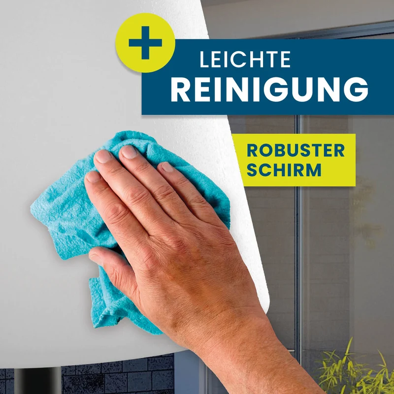 Hoberg LED-Standleuchte dimmbar - 187 cm - schwarz/weiß