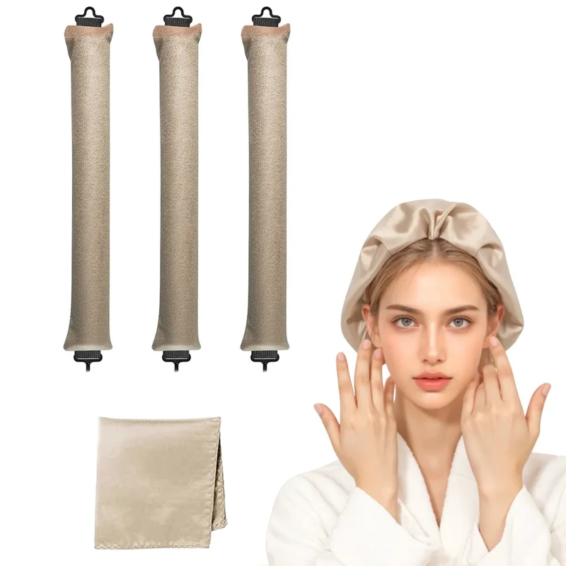Hitzefreies Lockenstab-Set