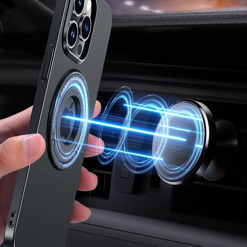Karnz | MagSafe kompatibles magnetisches Ring-Handyhülle-Ständer