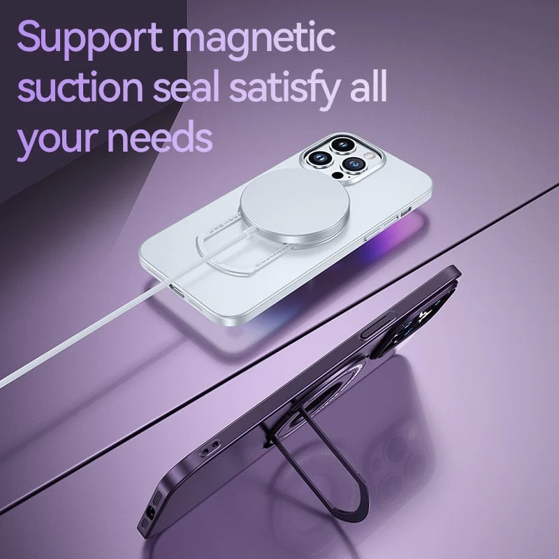 Karnz | MagSafe kompatibles magnetisches Ring-Handyhülle-Ständer