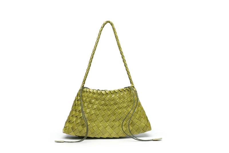 Texturierte gewebte lässige Schultertasche Karnz