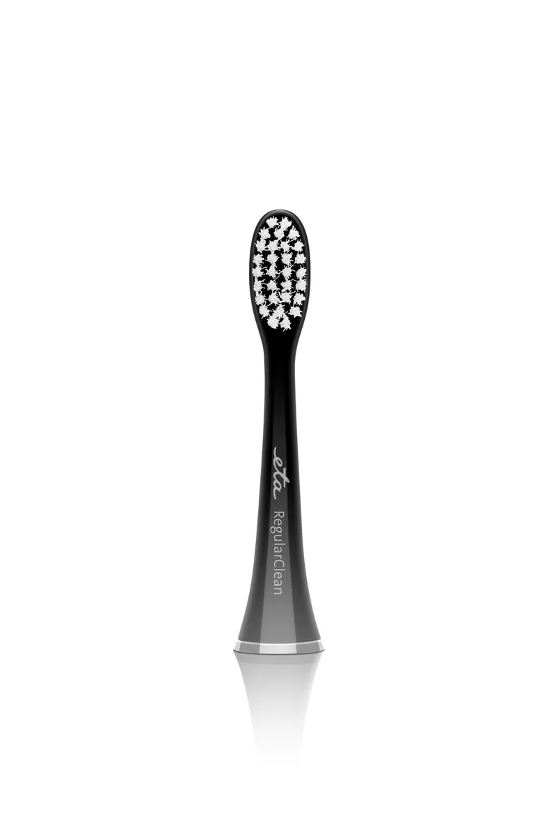 Ersatzzahnbürste ETA Regular Clean Black 0707 90500 schwarz