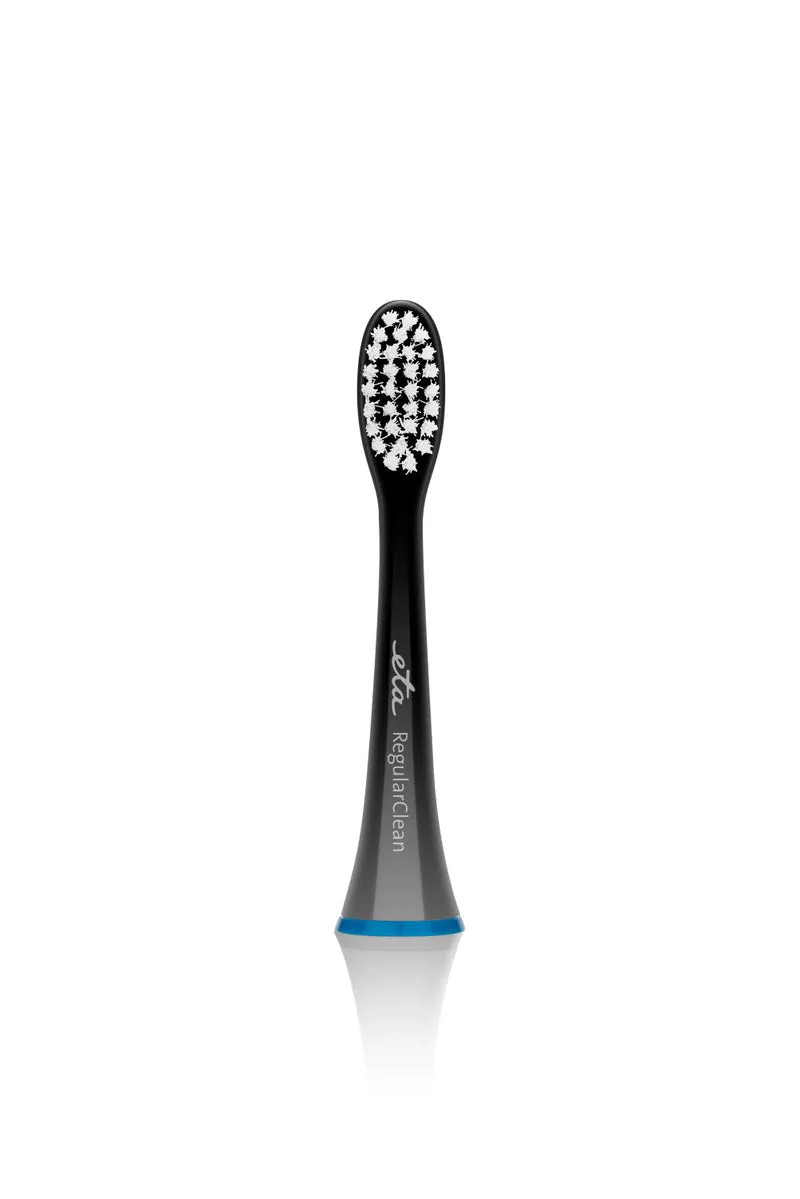 Ersatzzahnbürste ETA Regular Clean Black 0707 90500 schwarz