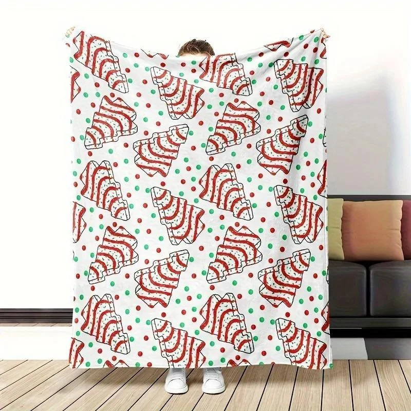 Künstlerisch von Schmetterlingen inspirierte Fleecedecke