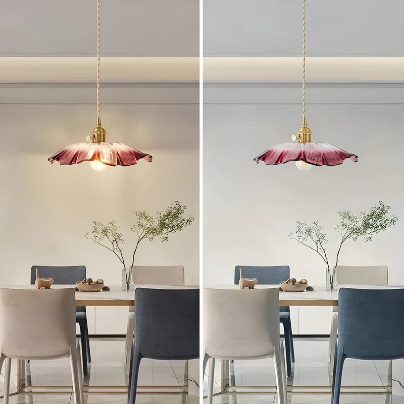 Hängelampe mit Blumenmotiv – Warmes Licht & stilvolles Design | Für Ihr Zuhause